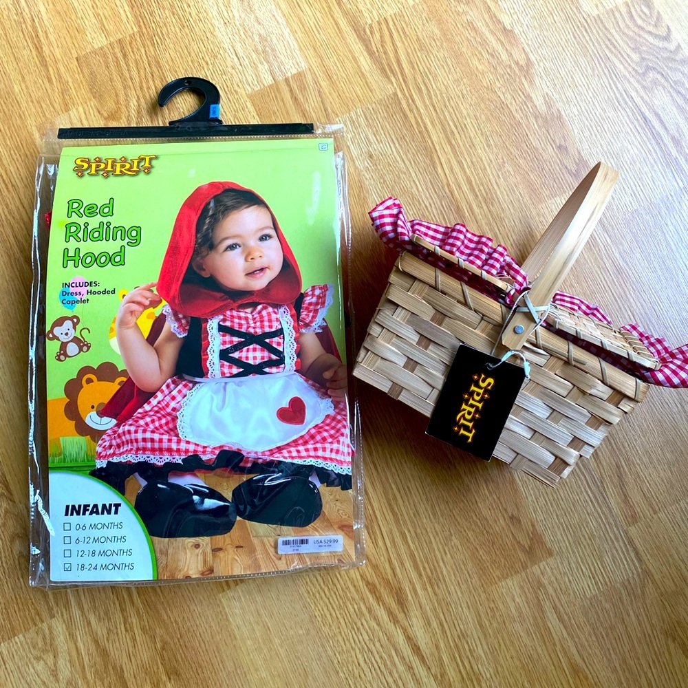 Baby Lil Red Riding Hood Costume